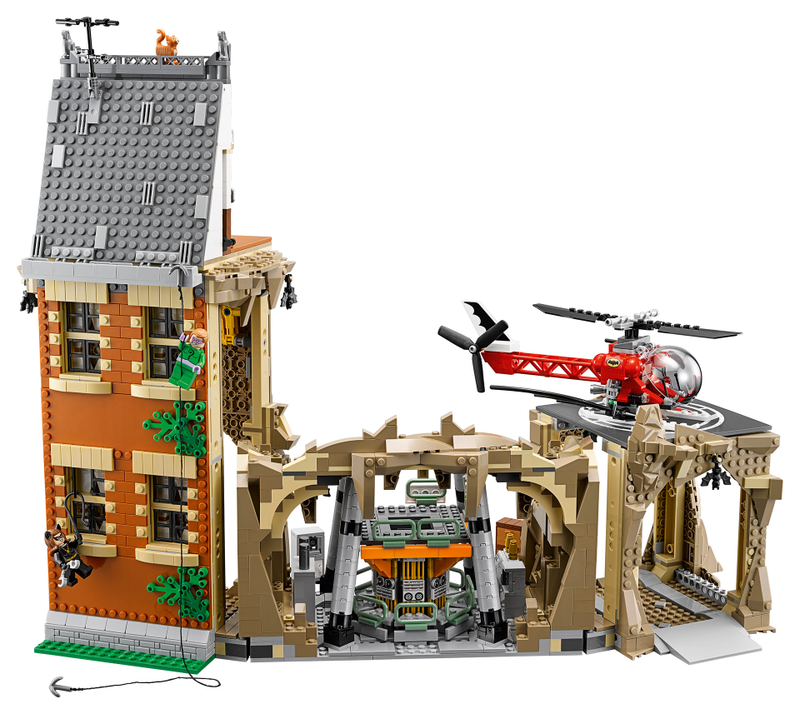 Illustration for article titled The LEGO Classic TV Series Batcave Has All The '60s Batman